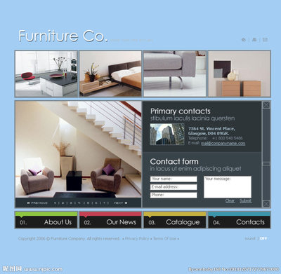 創(chuàng)意網(wǎng)頁(yè)設(shè)計(jì)圖片 點(diǎn)燃視覺(jué)靈感，打造非凡用戶體驗(yàn)